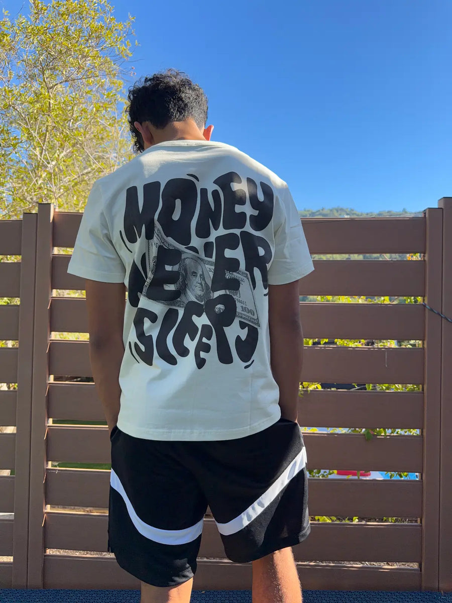 Money Never Sleeps Graphic Tee