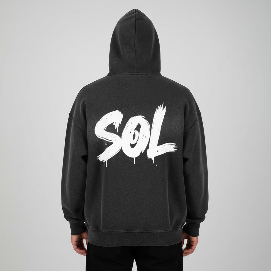 Sunfade Two-Way Zip Hoodie
