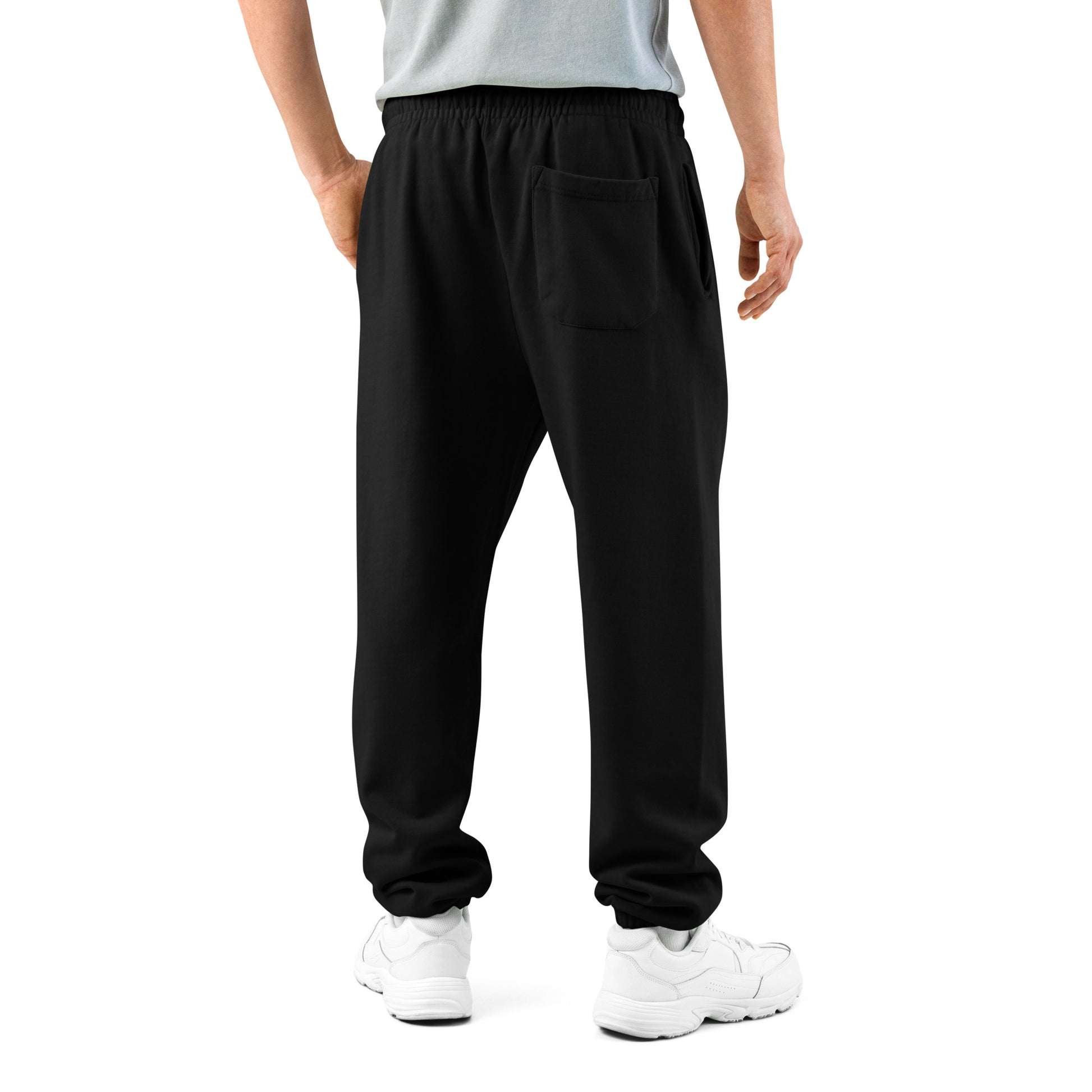 SOL Urban Sweatpants in Black — back view