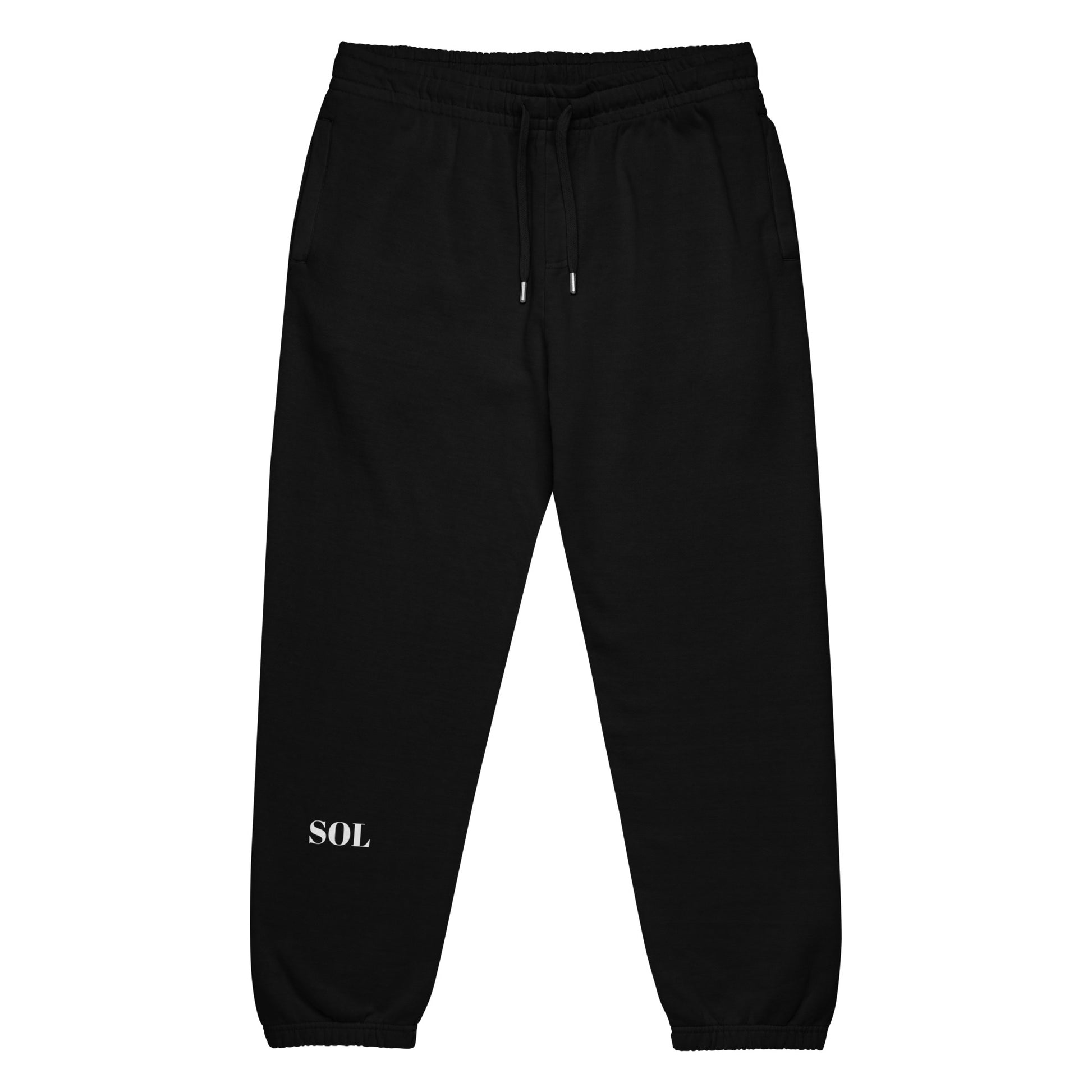 SOL Urban Sweatpants in Black — front view