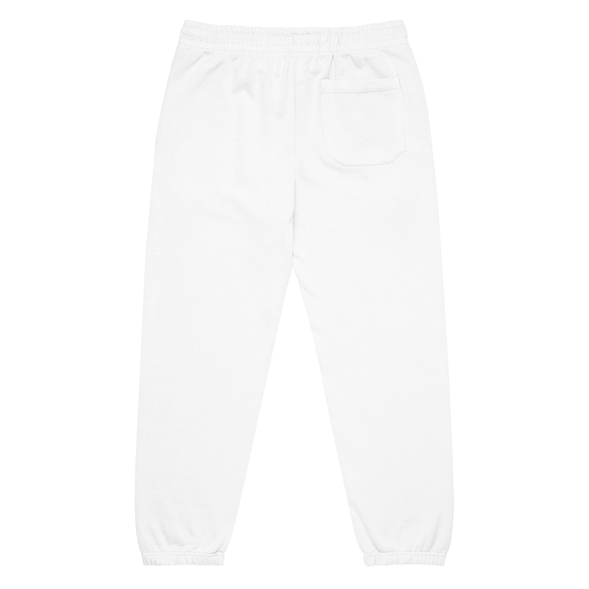 SOL Urban Sweatpants in White — back view
